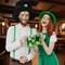 105 PCS St Patricks Day Stickers, Vinyl Waterproof Shamrock Stickers Irish Day Decals